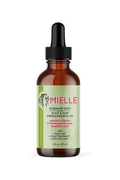 Millie | Scalp and Hair Strengthening Oil, Rosemary and Mint - 59 ml