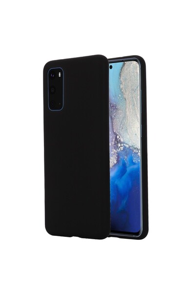 REDz Accessories Carcasă compatibilă cu Samsung S20 / S20 5G, neagră, materia...