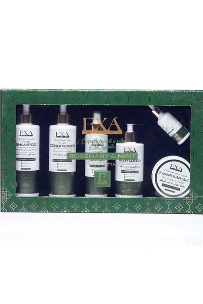 Aksa Keratin Treatment Set with Rosemary (6 Pieces)