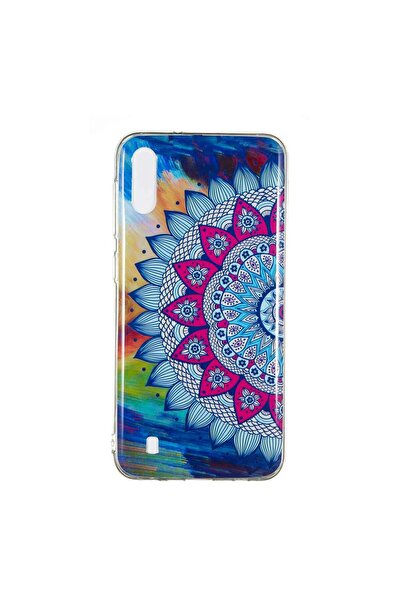 REDz Accessories Carcasă compatibilă cu Samsung A10 cu model Mandala, fosfore...