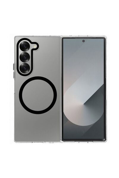 REDz Accessories Θήκη για Samsung Galaxy Z Fold 6, Συμβατή με Magsafe, Διαφανής