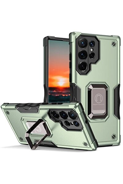 REDz Accessories Husă cu inel de susținere, Grip Armor, Magsafe, compatibilă ...