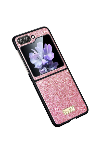 REDz Accessories Θήκη με γκλίτερ, Glitter Guard, Συμβατή με Samsung Galaxy Z ...