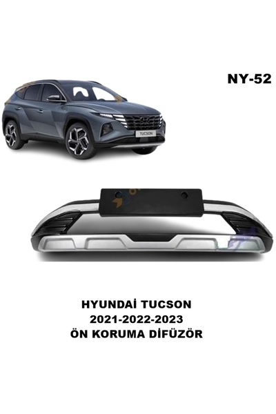 caraks Hyundai tucson ön tampon koruma difüzör tucson 2021-2022-2023 uyumlu ö...
