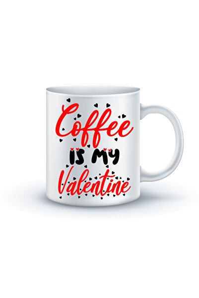 OEM Ο καφές είναι η εξατομικευμένη λευκή κούπα μου για την ημέρα του Αγίου Βα...