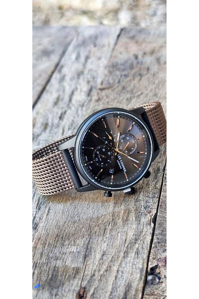 Lee Cooper Lc07224 Functions Active Calendar Straw Cord Men's Wristwatch