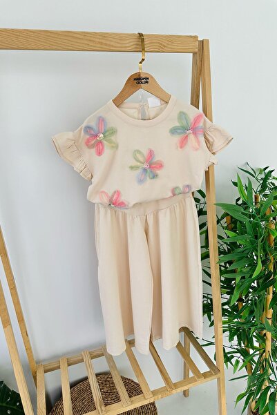 Minigimin Cicileri Cicileri Lily detaljne široke pantalone za devojčice, set ...