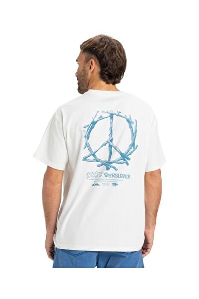 Quiksilver Eqyzt08034-Wbk0 Hw Tree Connection Ss Men's Sports T-Shirt White