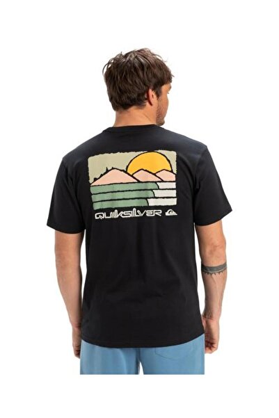 Quiksilver Eqyzt08038-Kvj0 Evo Future Islands Ss Men's Sports T-Shirt Black