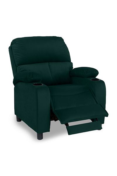 Lazy Vibes MNZ |Cinematic Velvet Classic Recliner Chair With Bed Mode -85×80×101