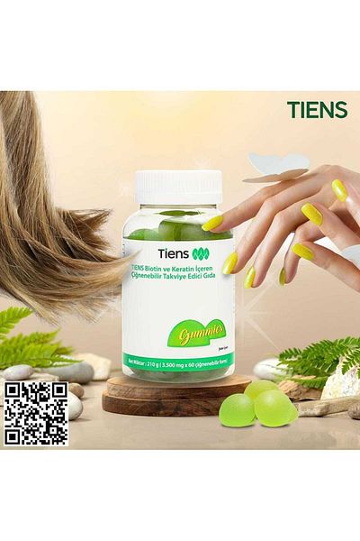Tiens Biotin Keratin Containing Chewable Food Supplement