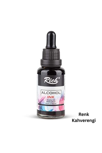 roco paper Alkol Bazlı Mürekkep (Alcohol Ink) – 30 Ml, Krapon Çiçek Yapım, DI...