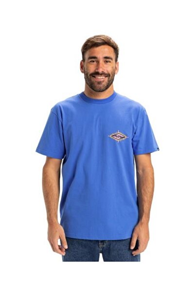 Quiksilver Eqyzt08046-Bqv0 Ev Beach Blast Ss Men's Sports T-Shirt Blue