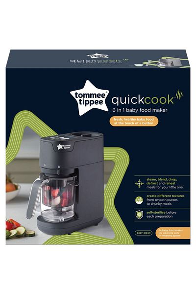 tommee tippee 6in1 Baby Food Maker Black