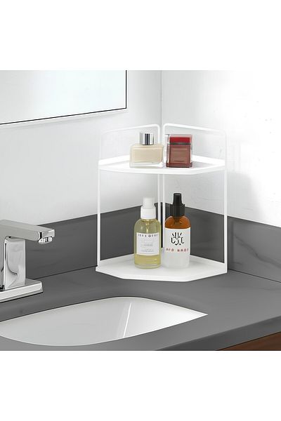 Okay Decorative Wooden Organizer |   Stainless Steel Organizer – Kitchen, Bathroom, Living Room, Study Desk