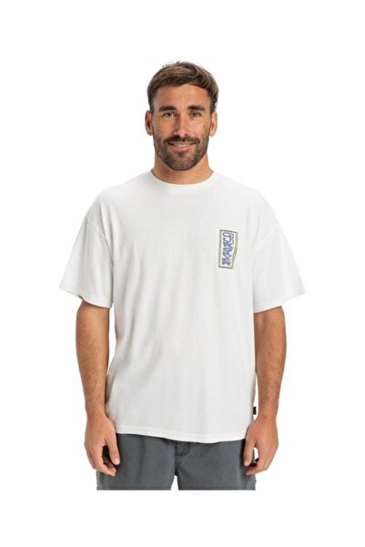 Quiksilver Eqyzt08022-Wbk0 Gh Qs Sunrise Bowl Ss Men's Sports T-Shirt White