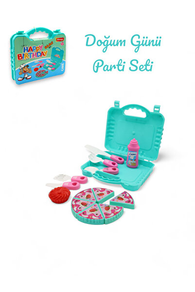 Genel Markalar Çantalı Doğum Günü Pastası Seti - Çocuklar Için Eğitici Öğreti...