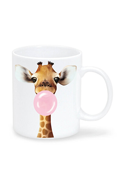 OEM Cană albă personalizată Girafă, INOVATIX®. 330ml