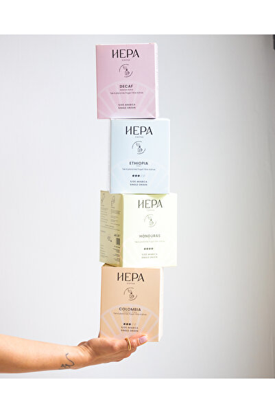 Hepa Coffee Decaf Tek Kullanımlık Poşet Filtre Kahve 10'lu Paket
