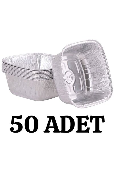 Kalbi Ticaret Sütlaç Kasesi 50'li Alüminyum Tatlı Kabı Aşure Kasesi