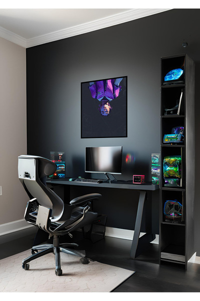 Home Valorant Clovee Çerçeve Görünümlü MDF Tablo