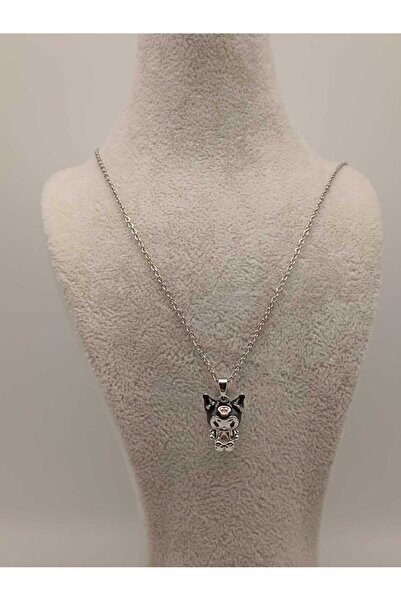 TLSMACCESORIES ÇELİK KROMI KOLYE KÜÇÜK SILVER