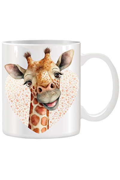 OEM Cană albă personalizată Girafă, INOVATIX®. 330ml