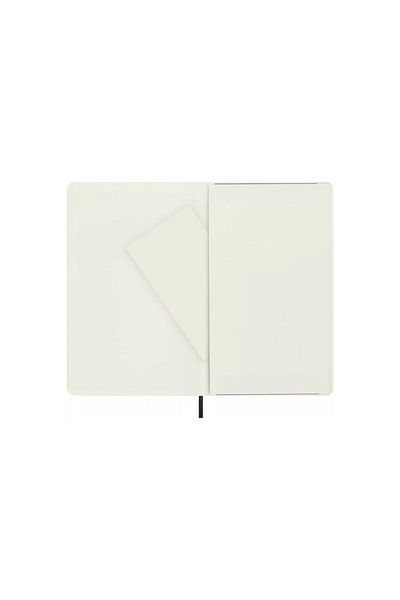 Moleskine Черен тефтер с точки, размер L, мека корица