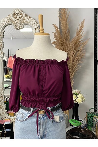 çınarr butikk BÜZGÜLÜ BLUZ