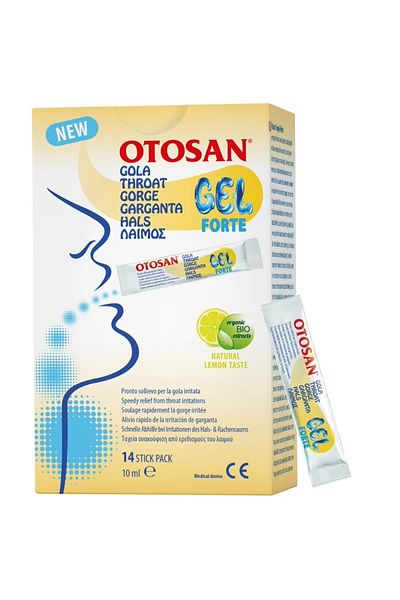 OTOSAN Throat Gel Forte 10ml X14 Sticks