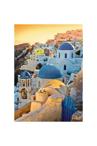 Trefl Puzzle 1000 Premium Plus Odiseea Foto Santorini