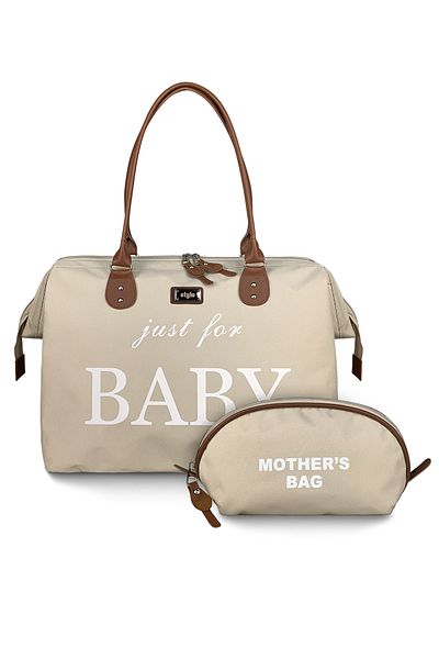 Stylo Just For Baby Mother Baby Care and Women's Bag-mink