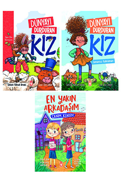 Timaş Çocuk Dünyayı Durduran Kız Set - En Yakın Arkadaşım Canım Kendim