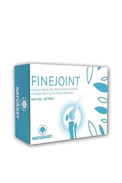 Naturkey FİNEJOİNT YUMURTA KABUĞU ZARI VE BAMYA TOHUMU İÇEREN TABLET