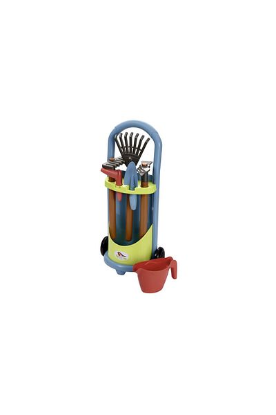 Simba Ecoiffier Garden Cart With Gardening Tools