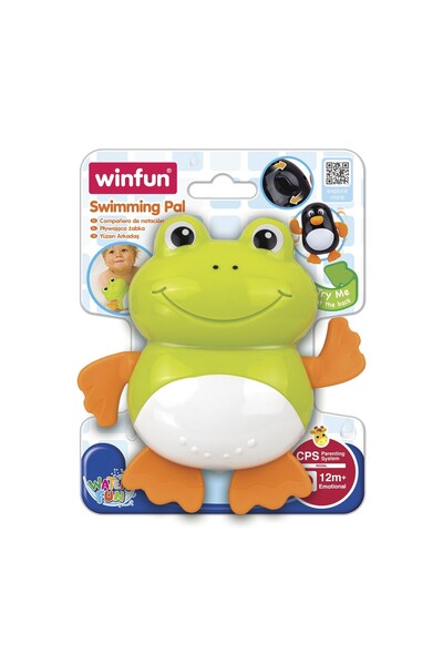 WINFUN JUCĂRIE DE BAIE ÎN FORMĂ DE BROASCA DE ÎNOT