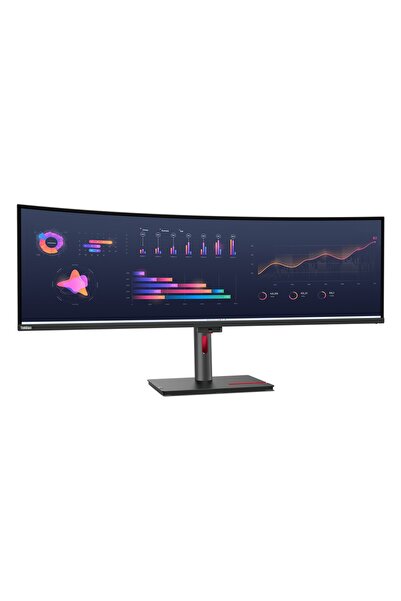 LENOVO ThinkVision P49w-30 63DBRAT1TK 49" 60Hz 4Ms HDMI+DP+USB-C+RJ45 HDR UW-DQHD IPS Pivot Curved V