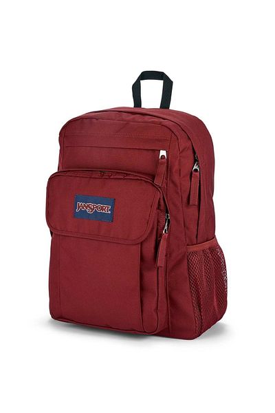 Jansport مجموعة يونيون باك باللون الأحمر الخمري