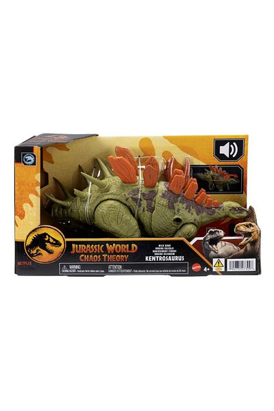 mattel Jurassic World Chaos Theory Wild Roar Dinosaur Kentrosaurus