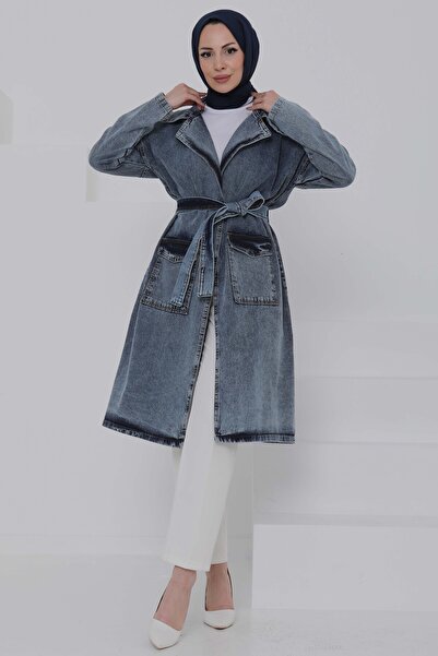 TOFİSA Kot Trenç Mavi - 27036