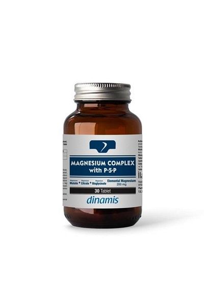 DİNAMİS Magnesium Dinamis Complex - P-5-P 30 Tablets