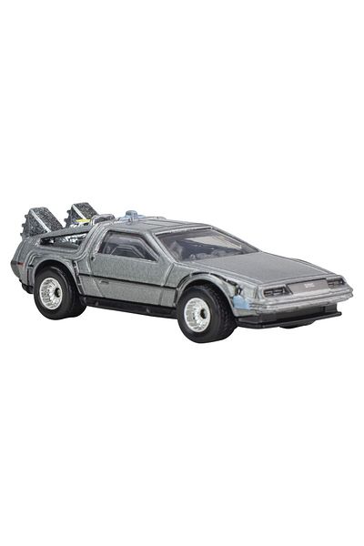 mattel Hot wheels pop culture metallic car back to the future scale 1:64