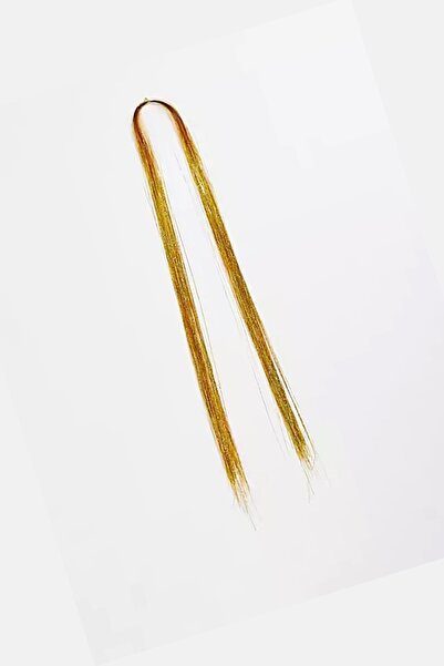 New Obsessions Glitter Hair Sparkle Hair Tinsel Glitter Hair Strings Gold Gold