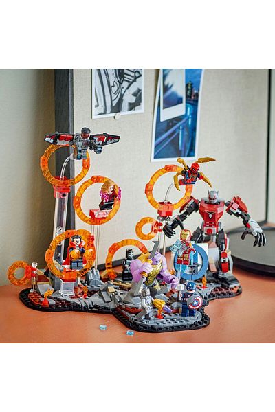 LEGO Lego super heroes razbunatorii sfarsitul jocului batalia finala 76323