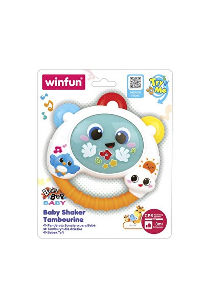 WINFUN TAMBOURINE WITH SOUNDS AND LIGHTS
