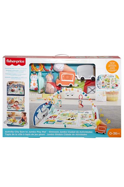 mattel Fisher Price City Activity Rug