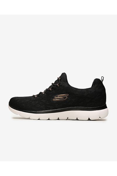 SKECHERS Summits - حذاء رياضي أسود للنساء من Leopard Spot 149037   بكرج