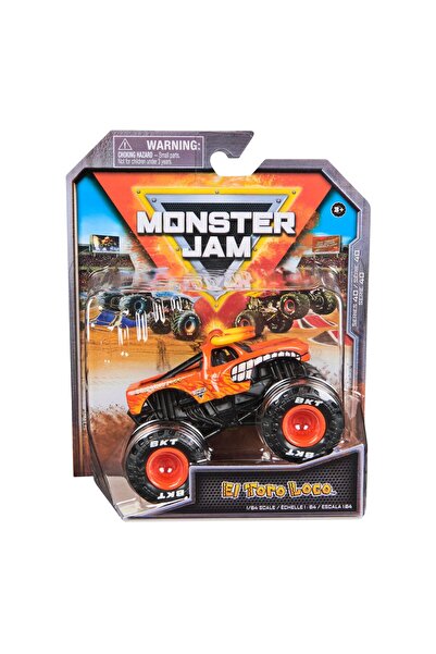 Spinmaster Monster Jam El Toro Loco Metal Car 1/64 Scale