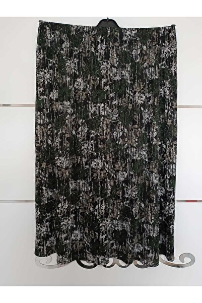modagüven Piece Flared Elastic Waist Mother Skirt