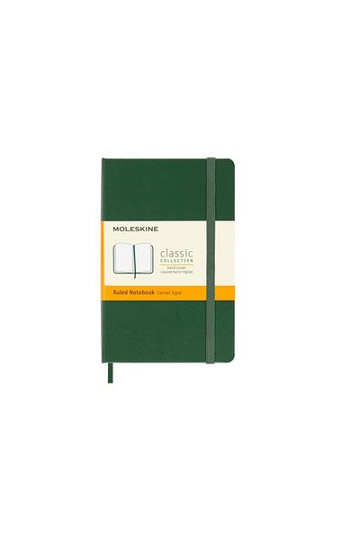 Moleskine Classic Lined 13x21cm 240 Sheets Hard Cover Notepad